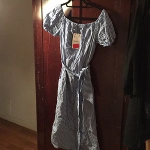 Zara Off The Shoulder Dress